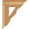 Ekena Millwork Funston Traditional Rough Sawn Bracket, Western Red Cedar, 6"W x 22"D x 26"H BKT06X22X26FST01RWR - alternate 2